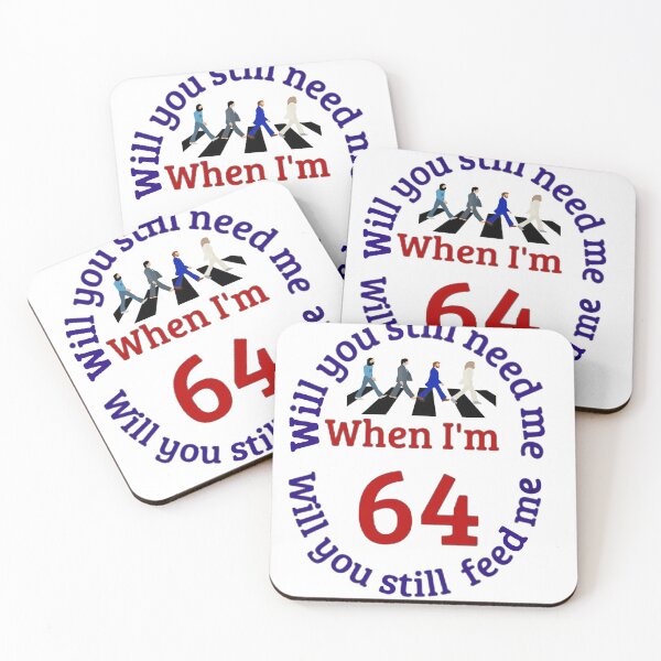 Item preview, When I'm Sixty Four designed and sold by SwampfoxDesign.