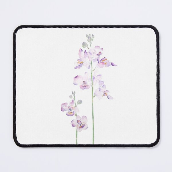 Item preview, hand painted purple orchid watercolor  designed and sold by ColorandColor.