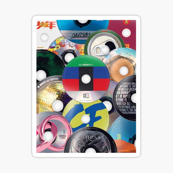 Orelsan - La civilisation des couleurs Sticker