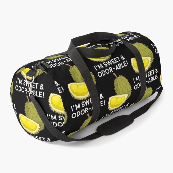 Item preview, Funny Durian Pun Sweet Odorable Southeast Asia Fruit print designed and sold by jakehughes2015.