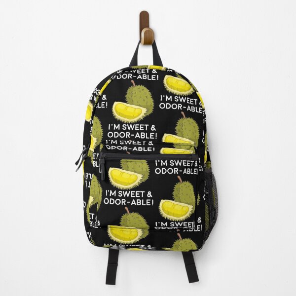 Item preview, Funny Durian Pun Sweet Odorable Southeast Asia Fruit print designed and sold by jakehughes2015.