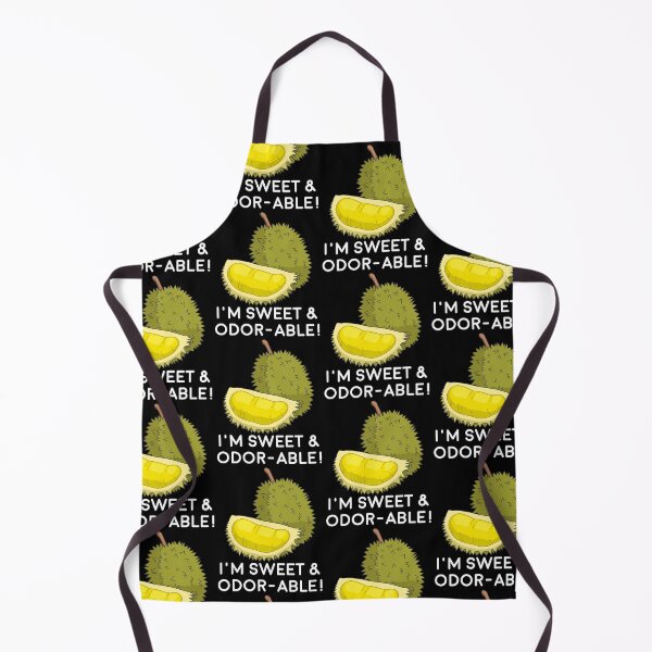 Item preview, Funny Durian Pun Sweet Odorable Southeast Asia Fruit print designed and sold by jakehughes2015.