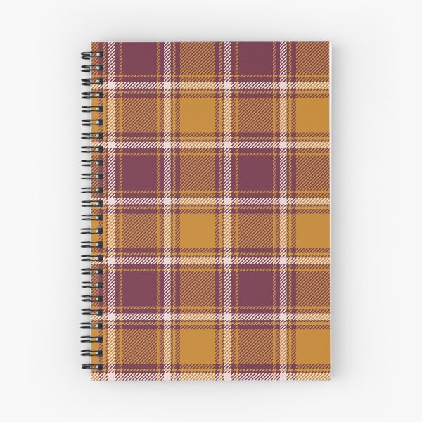 Item preview, Plaid in Plum + Desert Sun designed and sold by latheandquill.