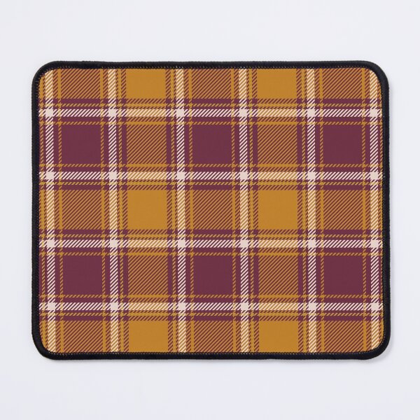 Item preview, Plaid in Plum + Desert Sun designed and sold by latheandquill.