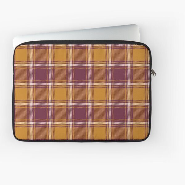 Item preview, Plaid in Plum + Desert Sun designed and sold by latheandquill.