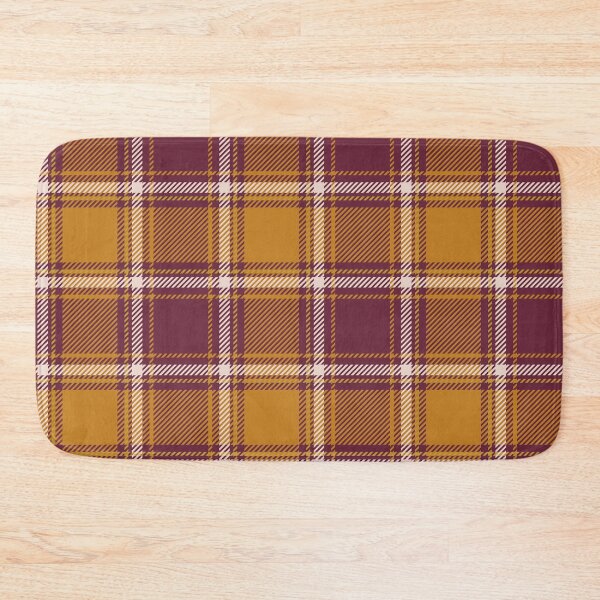 Item preview, Plaid in Plum + Desert Sun designed and sold by latheandquill.