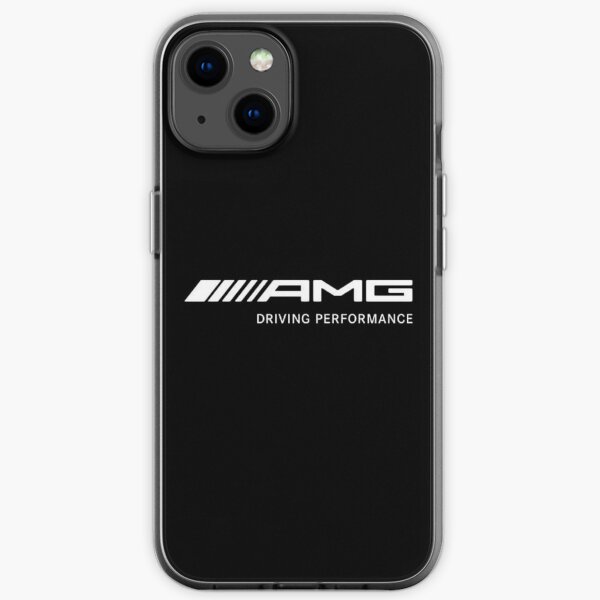 weißes Auto mit Logo iPhone Flexible Hülle