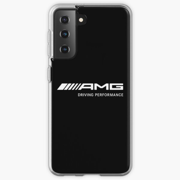 weißes Auto mit Logo Samsung Galaxy Flexible Hülle