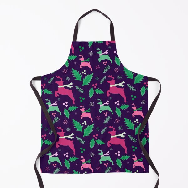 Item preview, Festive Reindeer in pink, purple and green  designed and sold by ShaunaMcc.