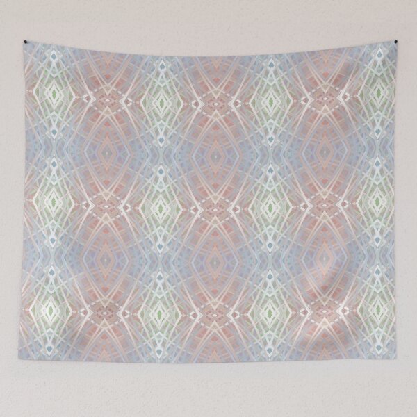 Item preview, Pastel abstract 'rubber band' designed and sold by DesignbyTuana.