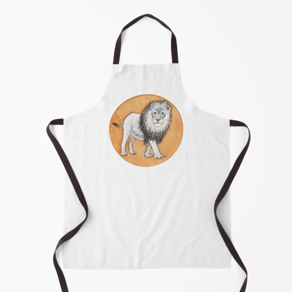 Item preview, Inktober 2021: Lion designed and sold by Pamela Sommer.