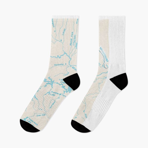 Item preview, Lake of the Ozarks Map of Missouri Rivers Stream designed and sold by Midwest-Goods.