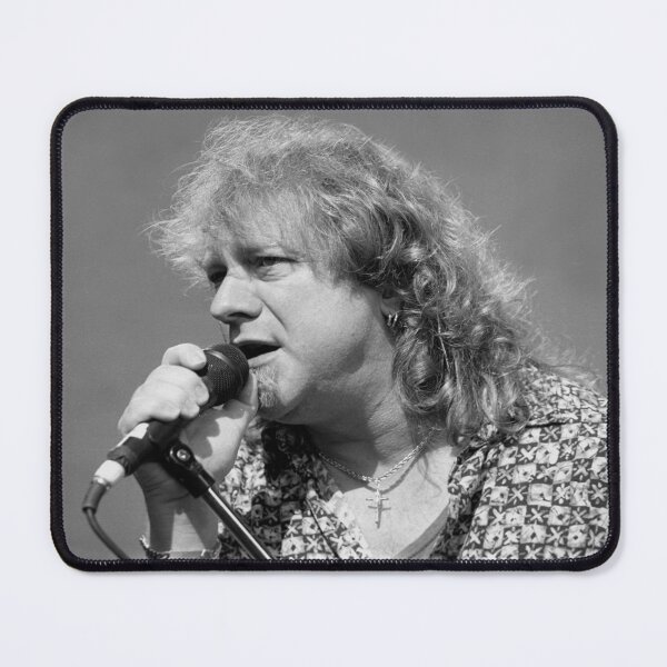 Item preview, Lou Gramm BW Photograph designed and sold by ConcertImages.