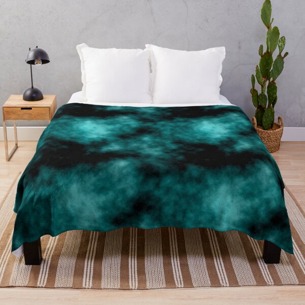 Item preview, Teal Galaxy Space Intergalactic Nebula Gas Cloud designed and sold by Tiffany Munro.