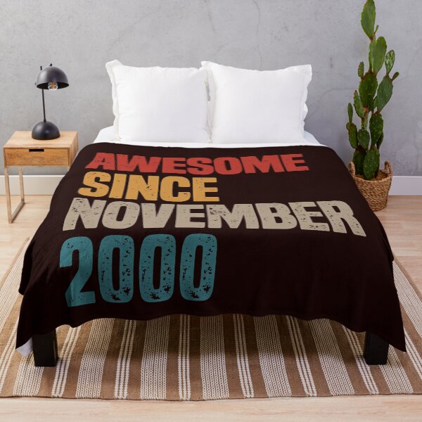 Item preview, Vintage 2000 Cumpleaños Nacido en noviembre de 2000 21 cumpleaños designed and sold by TheHumbleLemon.