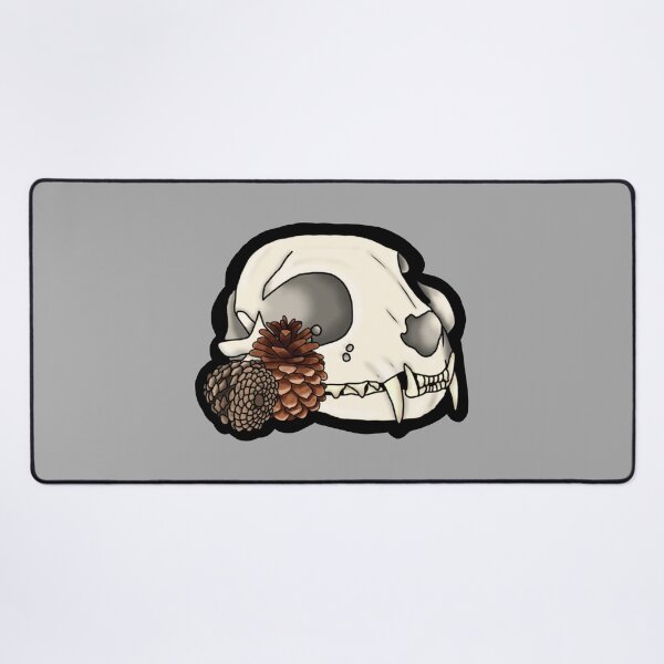 Item preview, Pinecone Cat Skull designed and sold by VerdureAndDecay.