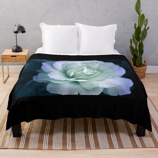 Item preview, Violet and Minty Green Toned Large Beautiful Rose designed and sold by JariHawk.
