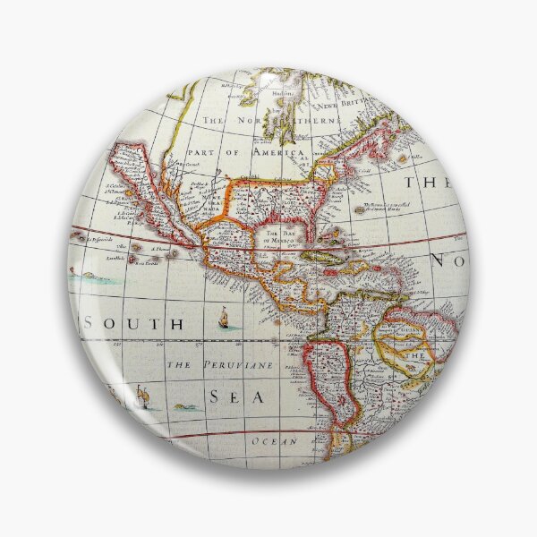 Item preview, America Map 1626 - John Speed - Ancient Worlds designed and sold by Culturio.