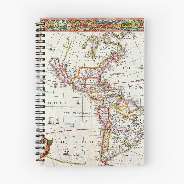 Item preview, America Map 1626 - John Speed - Ancient Worlds designed and sold by Culturio.