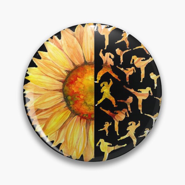Item preview, karate sunflower designed and sold by lauricecmd.
