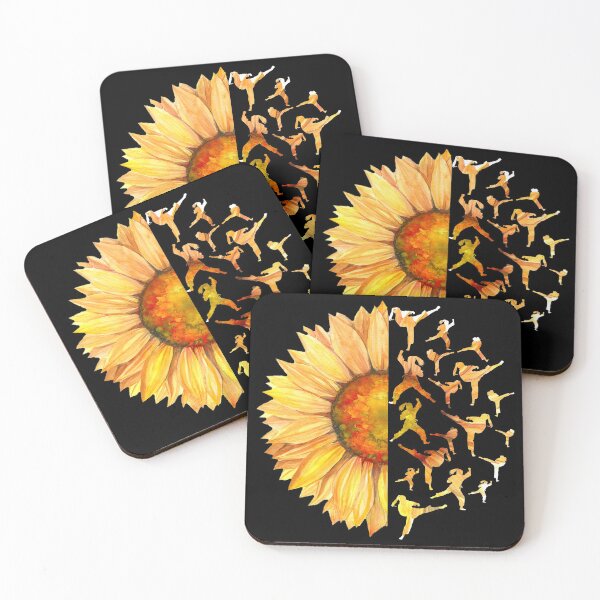 Item preview, karate sunflower designed and sold by lauricecmd.