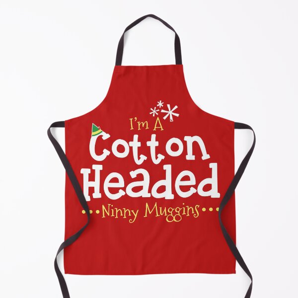 Item preview, Ninny Muggins! Funny Cotton Headed Elf Christmas designed and sold by LlamaWrangler.