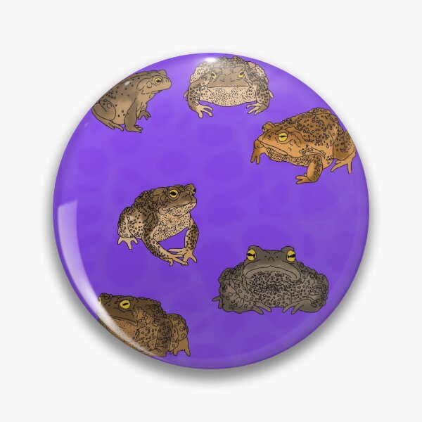 Item preview, Toads Pattern Purple designed and sold by Ashley Gagnon.