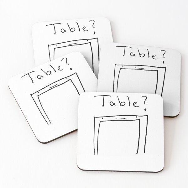 Item preview, Table? designed and sold by questionshop.