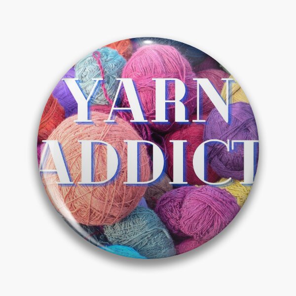 Item preview, Yarn Addict Colorful Wool Yarn Balls for Knitting Lovers, Knitting Hobby designed and sold by silviaol.