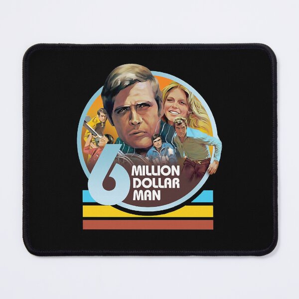 Item preview, Funny Gifts Boy Girl Six Million Dollar Man Retro Vintage designed and sold by BusterTreutel.
