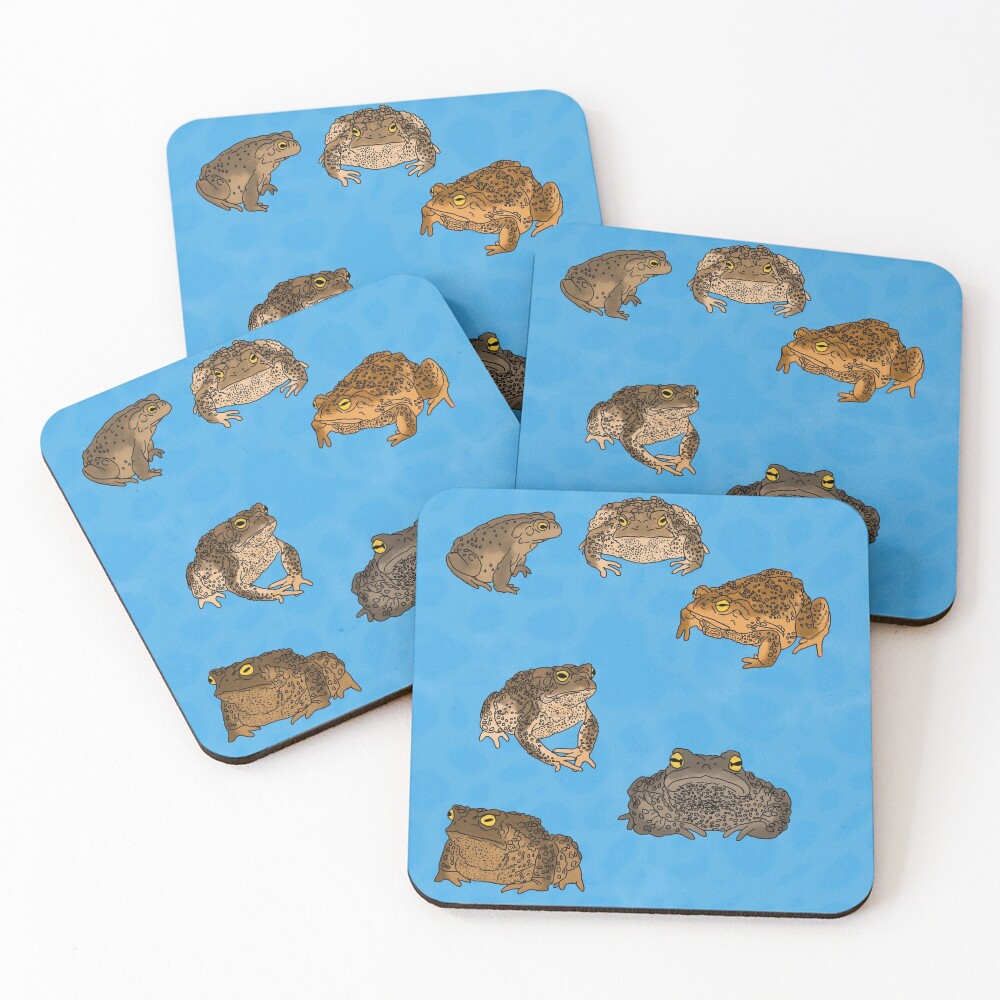 Item preview, Coasters (Set of 4) designed and sold by TrapperWeasel.