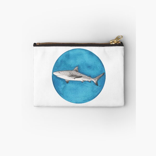 Item preview, Inktober 2021: Shark designed and sold by Pamela Sommer.