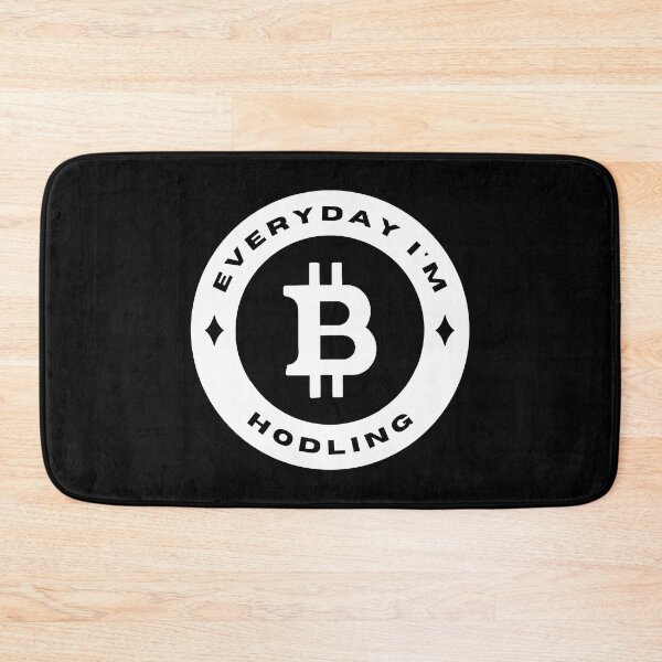 Item preview, Everyday I'm Hodling - Bitcoin (BTC) - White designed and sold by issaapparel.