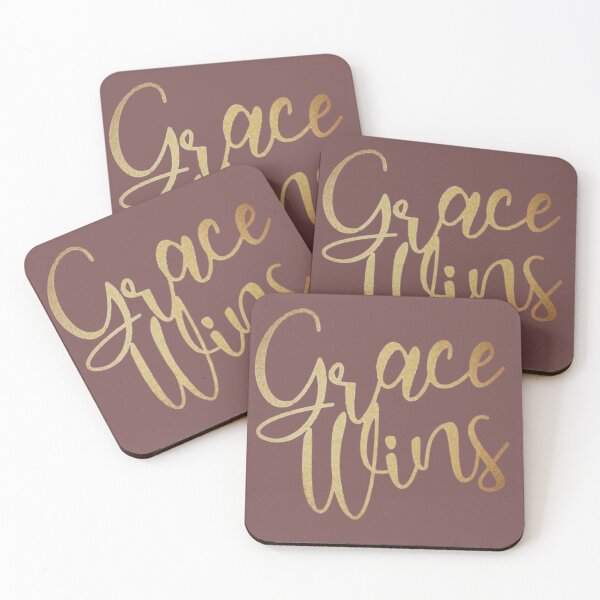 Item preview, Grace Wins. Christian Art. designed and sold by ConArte.