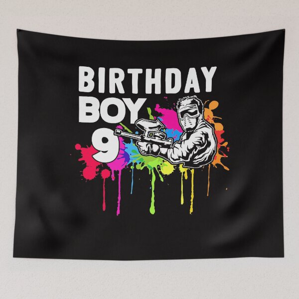 Item preview, 9 Years Old Paintballer Gear 9th Paintball Birthday designed and sold by TheModernGeekSt.