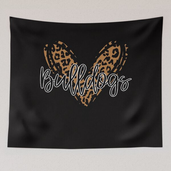 Item preview, Bulldogs School Sports Fan Team Spirit Mascot designed and sold by TheModernGeekSt.