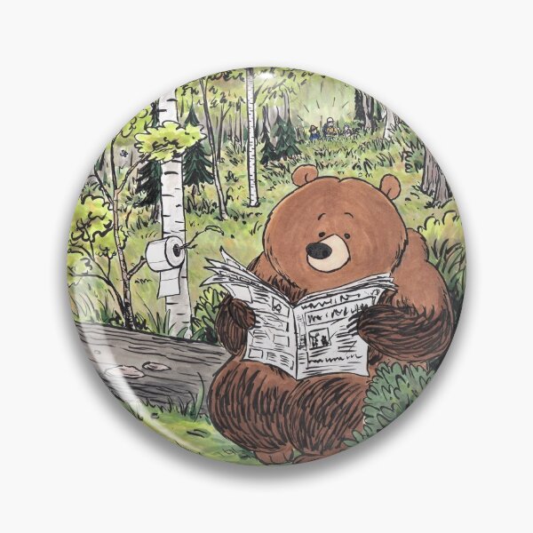 Item preview, Bear Poos in the Woods designed and sold by Space Penguin  Studios.