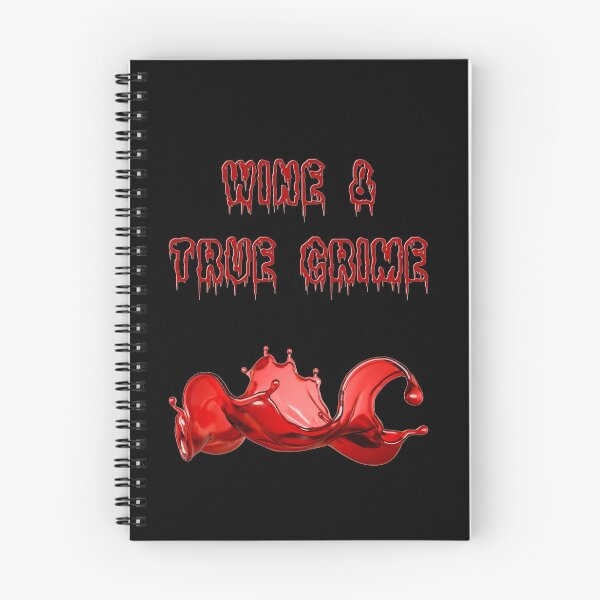 Item preview, Wine and True Crime designed and sold by Pekapeka of NZ.
