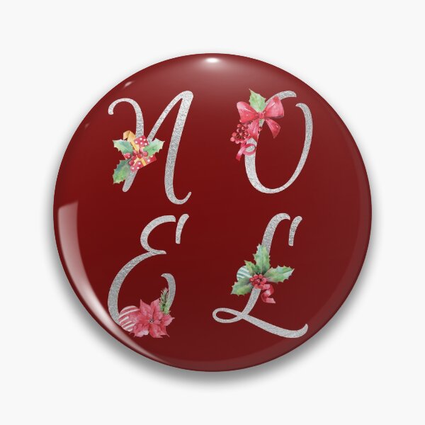 Item preview, NOEL Silver Foil Christmas Holiday Design designed and sold by Danielle Loscig.