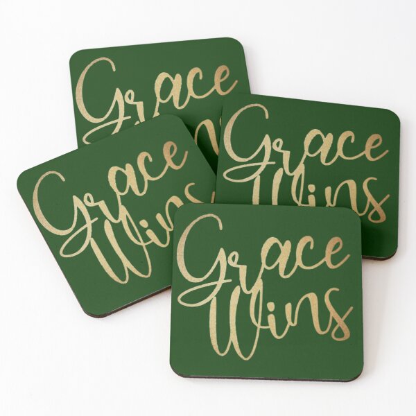 Item preview, Grace Wins. Christian Art. designed and sold by ConArte.