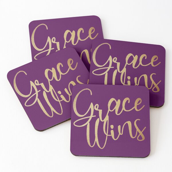 Item preview, Grace Wins. Christian Art. designed and sold by ConArte.