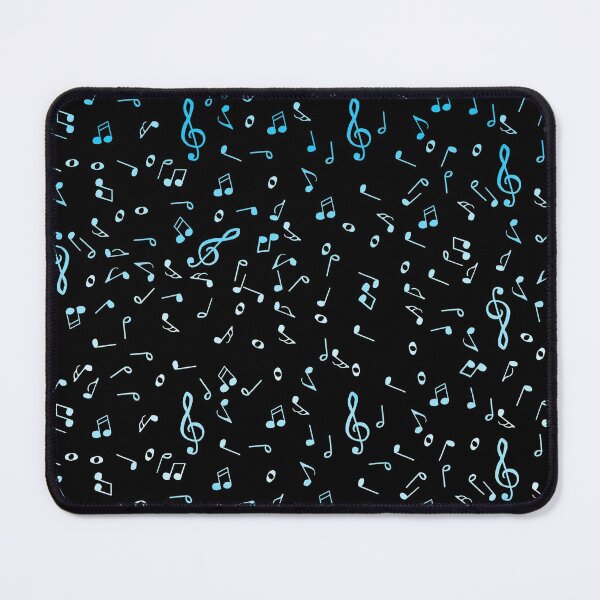 Item preview, Pastel Blue Gradient Music Notes designed and sold by Deborah Camp.