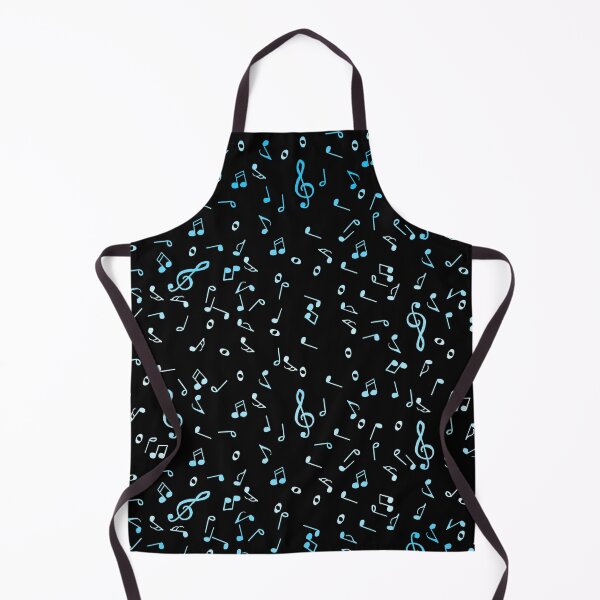 Item preview, Pastel Blue Gradient Music Notes designed and sold by Deborah Camp.