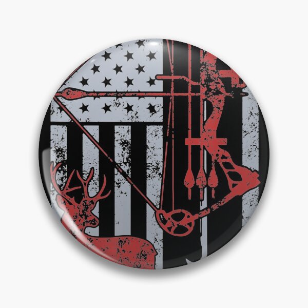 Item preview, Bow Hunting Deer Flag Hunters designed and sold by PiaGobel.