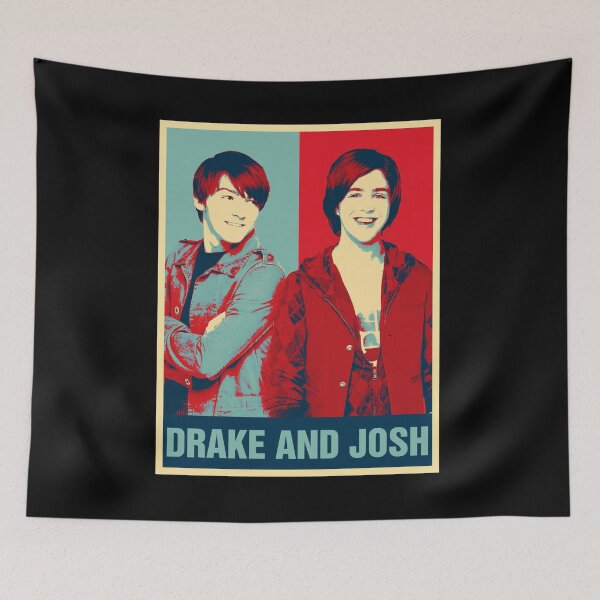 Artikelvorschau, Pop Art Portrait Drake und Josh Retro Geschenk entworfen und verkauft von LidiaRascon.