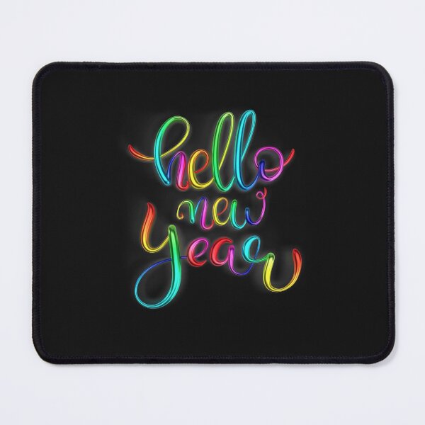 Item preview, Happy New Year 2022 Hello New Years Eve Rainbow Graphic Fun Pullover Hoodie designed and sold by Anthony-Wilson.