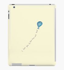 I love you to the moon and back iPad Case/Skin