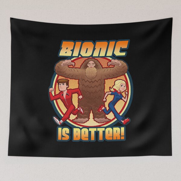 Item preview, Mens Womens Bionic Is Better  Fims  Fans designed and sold by BusterTreutel.