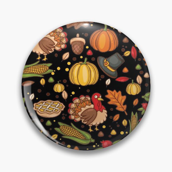 Item preview, Happy Thanksgiving Pattern 2021 designed and sold by Lowssy.