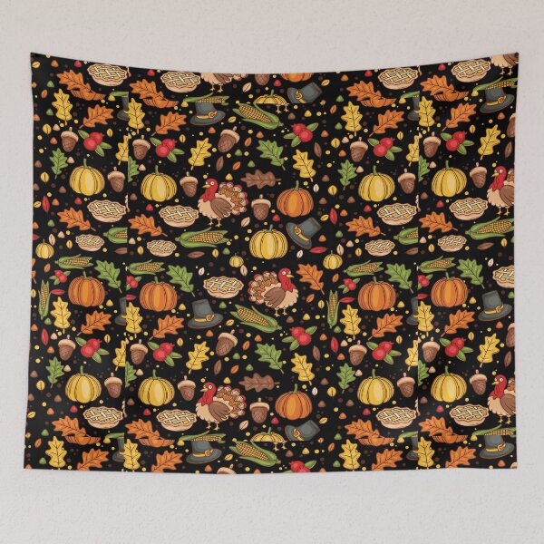 Item preview, Happy Thanksgiving Pattern 2021 designed and sold by Lowssy.